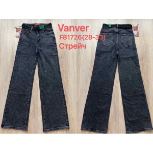 Джинси жіночі VANVER JEANS 81726 WIDE LEG