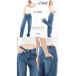 Джинси жіночі G'SHE SHEROCCO JEANS 1002 BAGGY