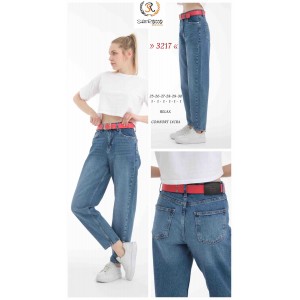 Джинсы женские SHEROCCO JEANS 3217 RELAX MOM