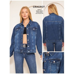 Джинсовая куртка женская CRACPOT JEANS 6292-B
