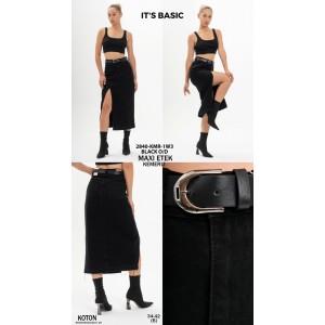Спідниця жіноча IT'S BASIC JEANS 2840-1 SKIRT