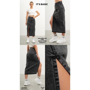 Юбка женская IT'S BASIC JEANS 2840-4 SKIRT