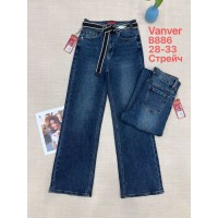 Джинси жіночі VANVER JEANS 886 WIDE LEG