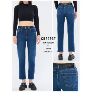 Джинси жіночі CRACPOT JEANS 1517 МОМ REGULAR