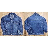 Куртка жіноча CRACPOT JEANS 6318 OVERSIZE