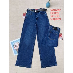 Джинси жіночі VANVER JEANS 8012 WIDE LEG