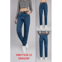 Джинси жіночі DRAGON JEANS 8077 MOM
