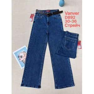 Джинсы женские VANVER JEANS 892 WIDE LEG