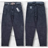 Джинси жіночі MIKALETTA JEANS 13199 RELAX МОМ ГРАФІТ