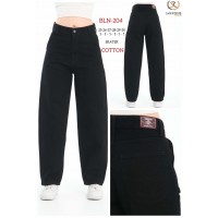 Джинси жіночі SHEROCCO JEANS 204 SKATER ЧОРНИЙ