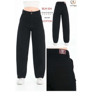 Джинси жіночі SHEROCCO JEANS 204 SKATER ЧОРНИЙ