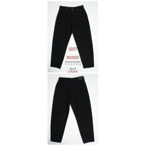 Джинсы женские SHEROCCO JEANS 3237 RELAX MOM BLACK