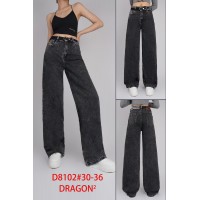 Джинси жіночі DRAGON JEANS 8102 WIDE LEG