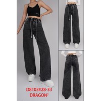 Джинси жіночі DRAGON JEANS 8103 WIDE LEG