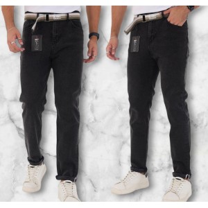 Джинсы мужские 6627  REDMAN MOM JEANS ЕВРОБАЙКА ГРАФИТ