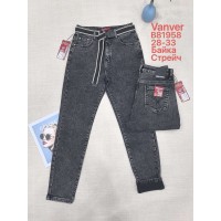 Джинсы женские VANVER JEANS 81958 МОМ НА БАЙКЕ
