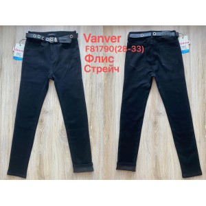 Джинси жіночі VANVER JEANS 81790 AMERICAN НА ФЛІСІ