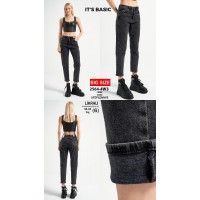 Джинси жіночі IT'S BASIC JEANS 2564-4 МОМ на байці