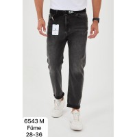 Джинси чоловічі 6543 REDMAN JEANS МОМ ГРАФІТ