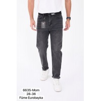 Джинсы мужские 6635 REDMAN MOM JEANS ЕВРОБАЙКА ГРАФИТ
