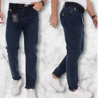Джинсы мужские 6635 REDMAN MOM JEANS ЕВРОБАЙКА СЕРО-СИНИЙ