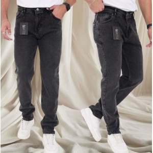 Джинси чоловічі 6644 REDMAN JEANS REGULAR ГРАФІТ