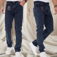 Джинси чоловічі 6644 REDMAN JEANS REGULAR СІРО-СИНІЙ