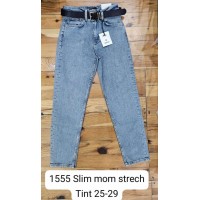 Джинси жіночі CRACPOT JEANS 1555 SLIM МОМ