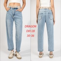 Джинси жіночі DRAGON JEANS 8128 МОМ