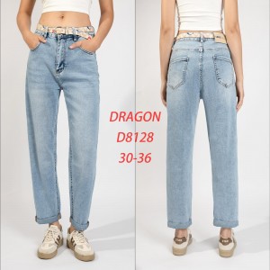Джинси жіночі DRAGON JEANS 8128 МОМ