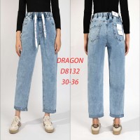 Джинси жіночі DRAGON JEANS 8132 МОМ