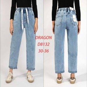 Джинси жіночі DRAGON JEANS 8132 МОМ