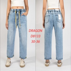 Джинси жіночі DRAGON JEANS 8133 МОМ