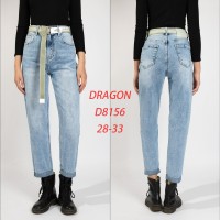 Джинси жіночі DRAGON JEANS 8156 MOM