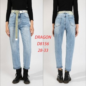 Джинси жіночі DRAGON JEANS 8156 MOM