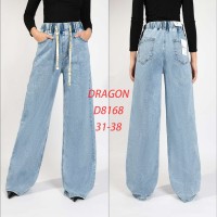 Джинси жіночі DRAGON JEANS 8168 WIDE LEG