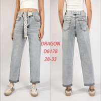 Джинси жіночі DRAGON JEANS 8178 MOM