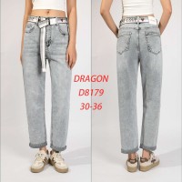 Джинси жіночі DRAGON JEANS 8179 МОМ