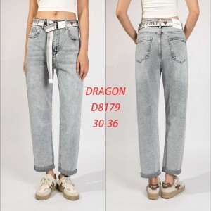 Джинси жіночі DRAGON JEANS 8179 МОМ