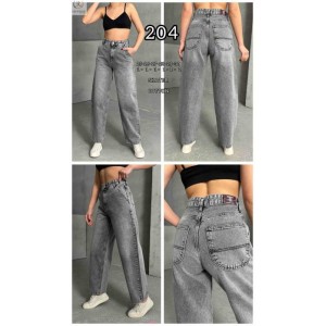 Джинси жіночі SHEROCCO JEANS 204 SKATER СІРИЙ