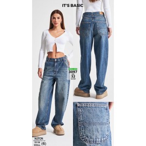 Джинсы женские IT'S BASIC JEANS 3097-32 SKATER 
