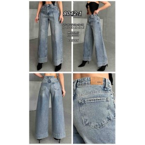 Джинси жіночі SHEROCCO JEANS 8042-1 WIDE LEG