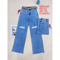 Джинси жіночі VANVER JEANS 8122 WIDE LEG