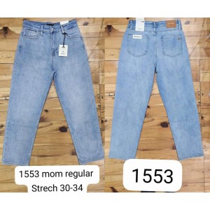 Джинси жіночі CRACPOT JEANS 1553-B MOM REGULAR