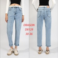 Джинси жіночі DRAGON JEANS 8129 МОМ