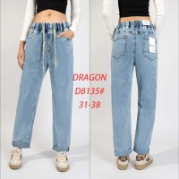 Джинси жіночі DRAGON JEANS 8135 МОМ