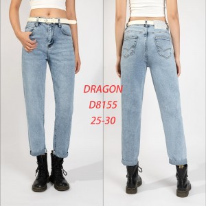 Джинсы женские DRAGON JEANS 8155 МОМ