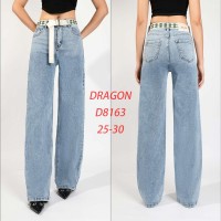 Джинси жіночі DRAGON JEANS 8163 WIDE LEG
