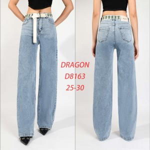 Джинси жіночі DRAGON JEANS 8163 WIDE LEG