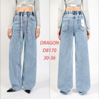 Джинси жіночі DRAGON JEANS 8170 WIDE LEG